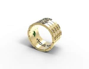טבעת חותם לנשים - תכשיטי שמות